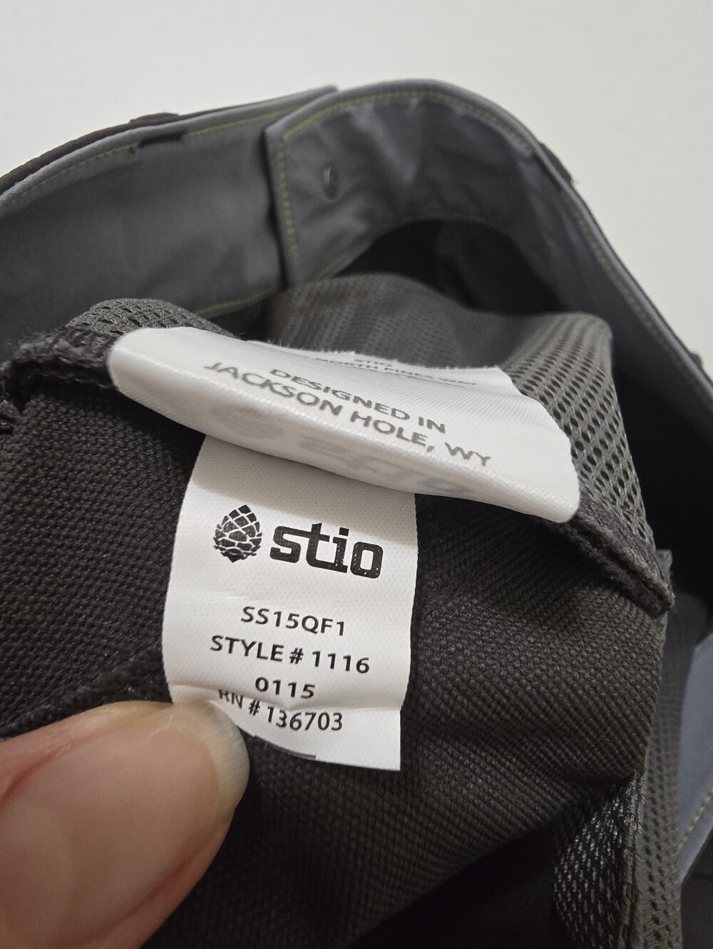 Stio Charcoal Gray Straight Leg Low Rise Hiking Pants Women's 6 Outdoor - Picture 12 of 13